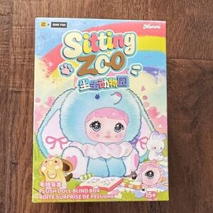 Nommi Sitting Zoo Plush Doll Blind Box